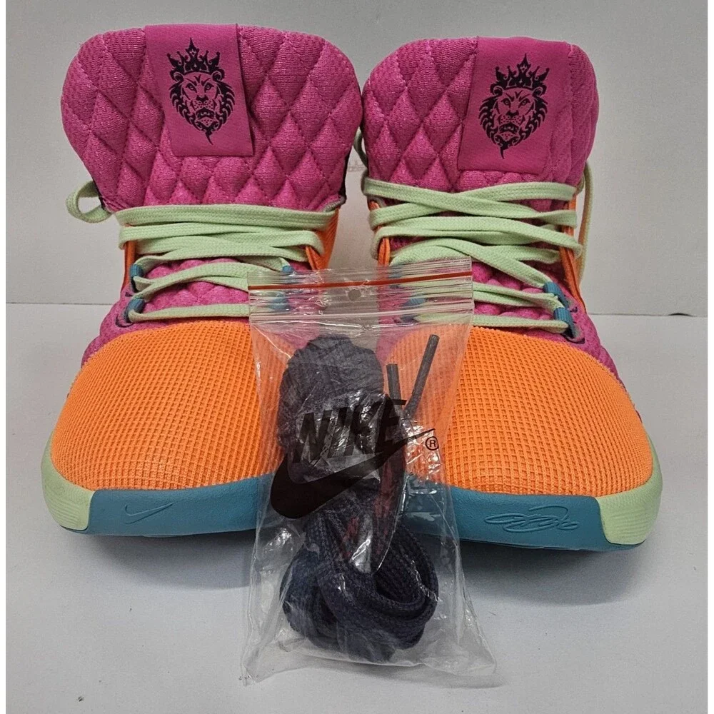 Nike LeBron Witness 8 Total Orange Laser Fuchsia FB2239-800 Men's Size 10 NWOB